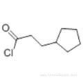 Cyclopentylpropionyl chloride CAS 104-97-2